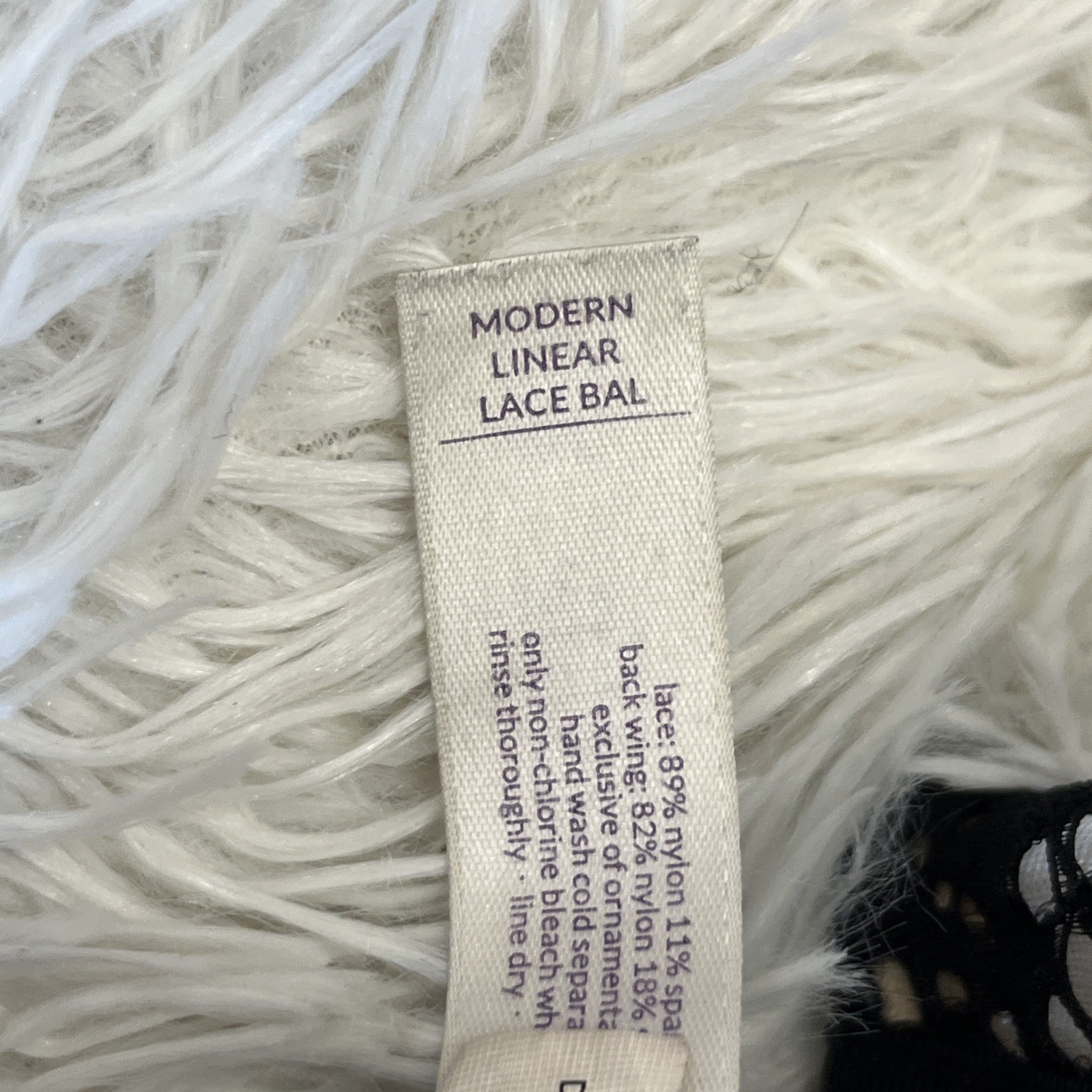 Cacique Bra Womens Size 40F Black Lace Underwire Padded Adjustable Full Coverage