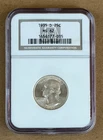 1935 D Washington SILVER 25c Quarter 25 cents NGC Graded MS 62 Unc Uncirculated