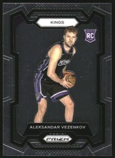 2023-24 Panini Prizm Basketball Card #281 Aleksandar Vezenkov RC