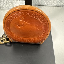 dooney bourke all weather leather Olive Green Duck Coin Purse 2055