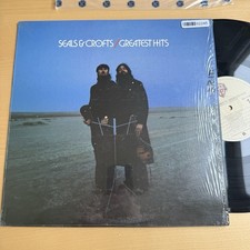 Seals & Crofts Greatest Hits Original LP 1975 Warner Summer Breeze In Shrink