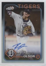 2024 Topps Chrome Rookie Auto Refractor 382/499 Reese Olson #RA-RO Auto 08e4
