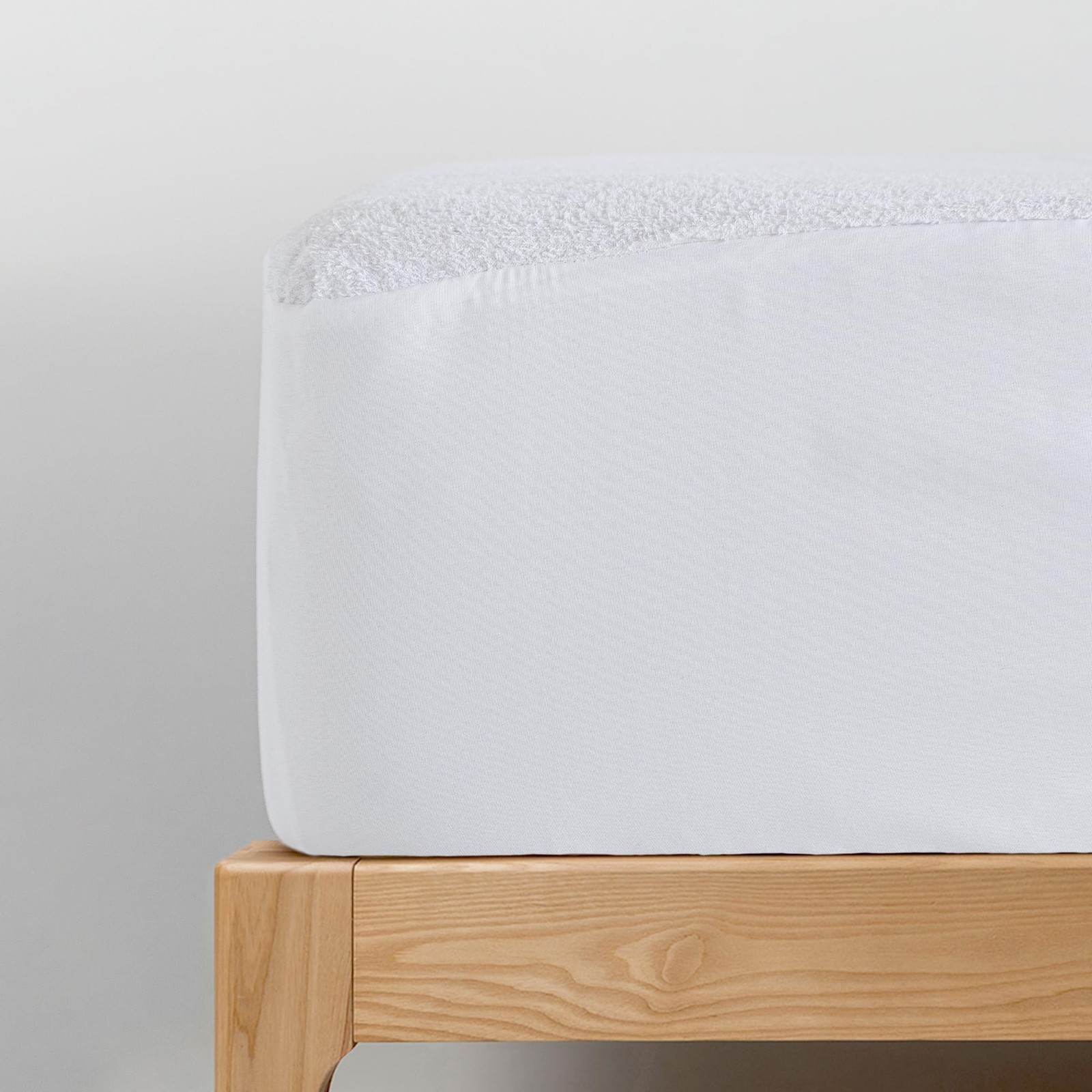 Rizo algodón Protector de colchón impermeable 180x200x32 cm (Cama 180) (x9e)