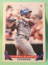 1993 Topps - Lenny Harris #177 - Los Angeles Dodgers 