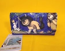 Loungefly Where The Wild Things Are Sendak Max Flap Wallet Soft Tag NEW