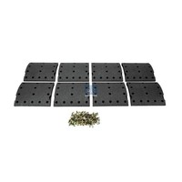 Bremsbelagsatz Trommel Hinten 19,9 Mm 200 Mm DT Spare Parts FüR U.A. Volvo FH12