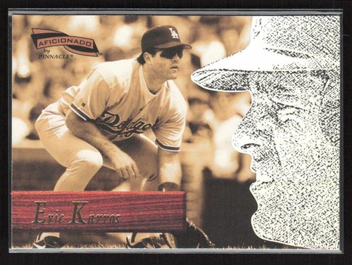 1996 Pinnacle Aficionado Eric Karros #70 card