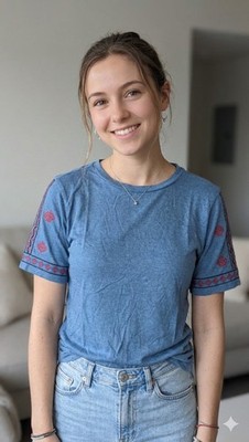 Rebecca Minkoff Telula Top XXS Viscose Linen Embroidered Sleeve Boho $98 Retail
