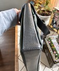 LOUIS VUITTON Taiga Saratov Laptop Messenger Bag Black Leather Green Nylon COA — photo 6
