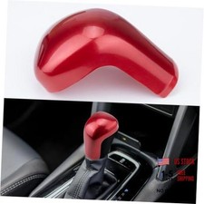 Auto Gear Shift Knob Cover Trim Protector Cap Car Gear Shift Knob Frame Red