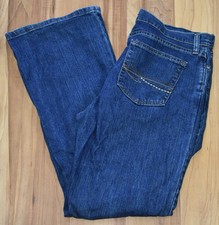 Wrangler As Real As Women's Stretch Riding Denim Jeans Boot Cut 12 X 30 WCW84CW