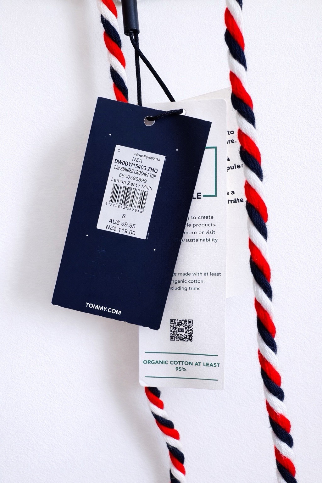 Tommy Jeans Set Size S Crop Size M Skirt Crochet Knit Summer 90’s Beachy Resort thumbnail 10