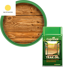Garden Furniture Teak Oil - Clear - 1L 22.66 per litre