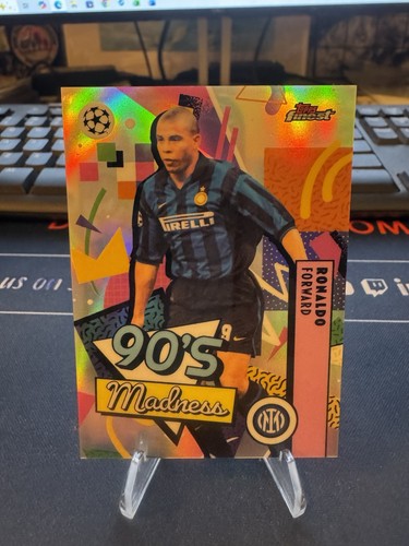 2025-26 Topps Finest UEFA CC RONALDO 90's Madness #MAD-9