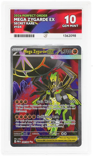 Mega Zygarde ex graded ACE 10 for sale on eBay