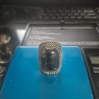 vintage sterling silver ladies size ring 8.5    20 grams