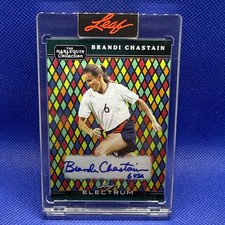 2025 Leaf Electrum Harlequin Collection Brandi Chastain 1/1 Auto Autograph 