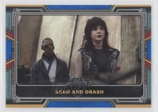 2022 Topps Star Wars The Book of Boba Fett Blue Skad and Drash #89 04xd