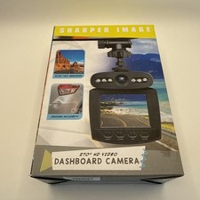 Sharper Image 270 HD Dashboard Camera -Dash Cam Recorder Brand New Open Box