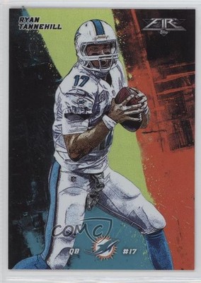 2015 Topps Fire Gold 233/299 Ryan Tannehill #44 7mg