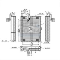 Meat & Doria Verdampfer Klimaanlage Klimaverdapfer Passend FüR Audi A4 A5 Q5 |