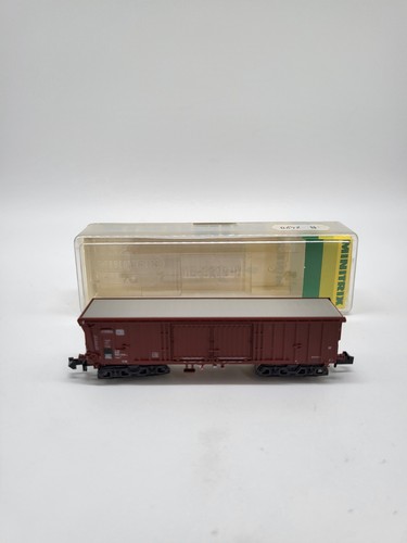 Minitrix Spur N 13279 Güterwagen Rolldachwagen der DB in OVP | Condition: Gebraucht