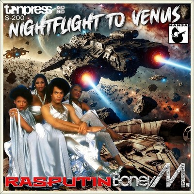 7'' BONEY M Nightflight To Venus / Rasputin FRANK FARIAN Poland TONPRESS 1978