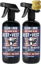 Best Vest Odor Eliminator Spray 2 Pack 2x16oz...