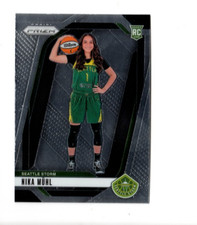 2 count lot 2024-25 Panini Prizm WNBA Nika Muhl Rookie Cards #146 Seattle Storm