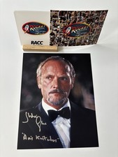 JULIAN GLOVER in-person signed autograph/autograph 20x25cm James Bond