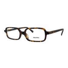 Miu Miu MU 01YV Havana Brown Eyeglasses Frames 51mm 16mm 140mm - 14L-1O1