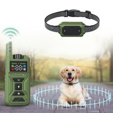 Wireless Dog Fence  Training Collar  Waterproof Electric Fence System, 33  1000ft