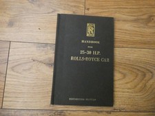 Rolls Royce 25- 30 hp Car pre war. Condensed Edition.