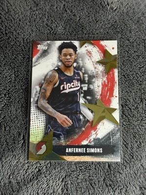 2025-26 Topps NBA Anfernee Simmons #SA-22 Stars Of NBA Portland Trailblazers