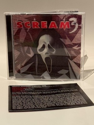 SCREAM 3 Soundtrack 3D Cover Lenticular SLIPKNOT Creed ORGY SYSTEM OF A DOWN