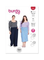 Burda 5731 Damen T-SHIRT NäHmuster GrößEn 18 - 28 Fertigkeit: Super Einfach