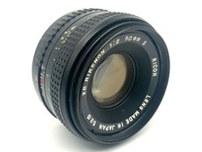 Ricoh XR Rikenon S 50mm 1:2 Lens Prime Lens Pentax K 