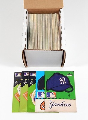1982 Fleer Baseball Team Stickers Puzzle Set 128 Different Variations