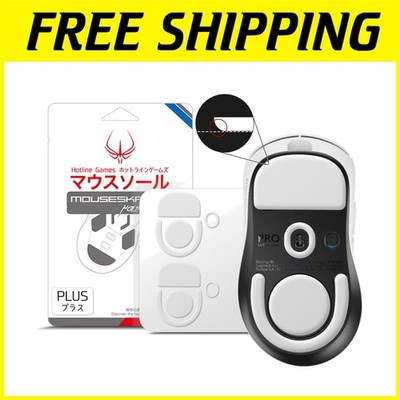 2 Sets Rounded Edges Mouse Skates for Logitech G Pro X*