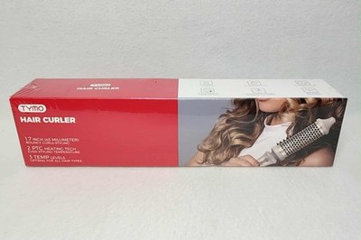 New Tymo  STYLUX Heated Round Curling Brush 3 Temperature Settings