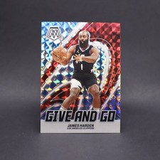 2023-24 Panini Mosaic Basketball #15 James Harden Give and Go blue /99 🔥