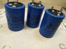 F&T Capacitor, 50/50µF-10+30% 500V Electrolytic ( 3PCS) MADE IN GERMANY