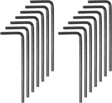 30Stk Innensechskantschl&uuml;ssel Schraubenschl&uuml;ssel 2mm Metrisch CR-V L Geformt Sec