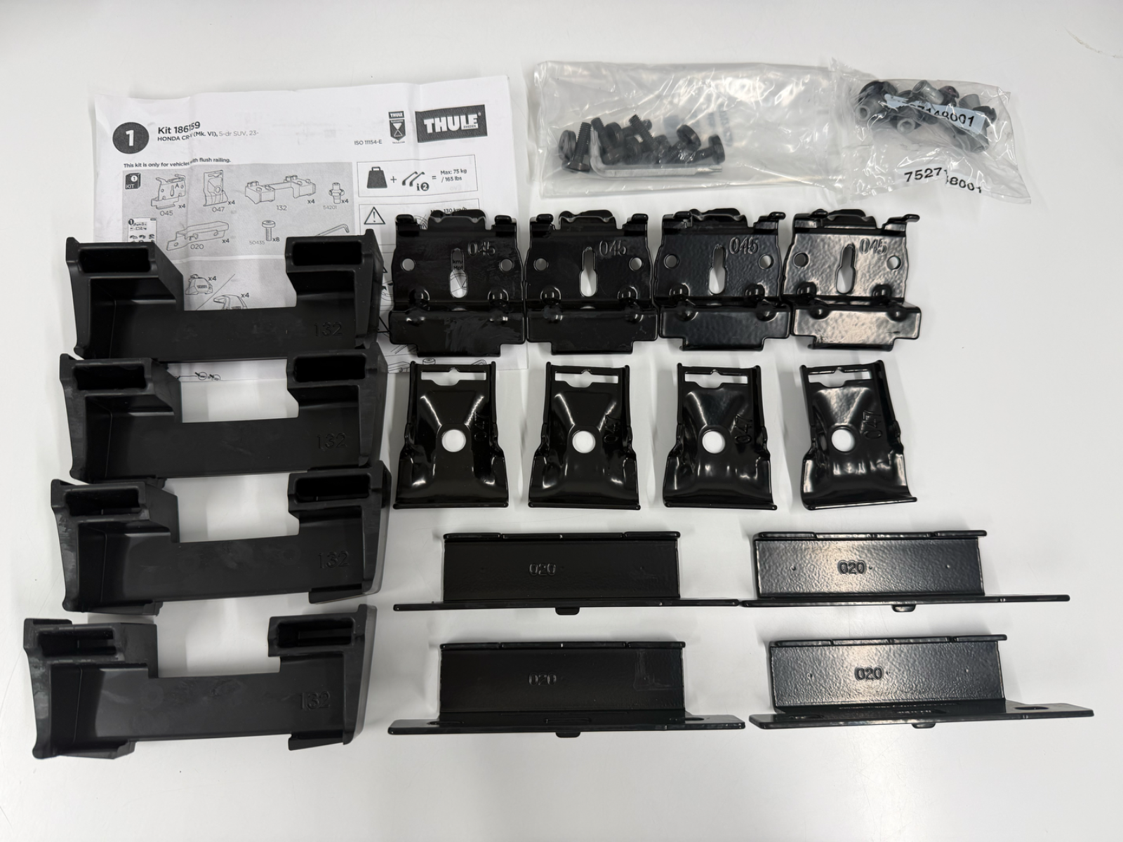 Thule Fitting Kit 6159 no box fits HONDA CR-V (Mk. VI), 5-dr SUV, 23-