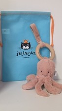 Jellycat Baby Peachie Octopus  Retired 