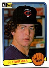 1983 Donruss Frank Viola  RC 382 Minnesota Twins