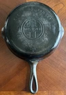 GRISWOLD Cast Iron SKILLET Frying Pan #6 LARGE BLOCK LOGO 699 M Made in Erie PA