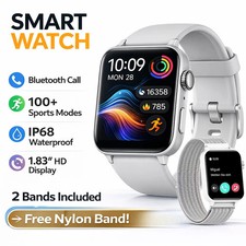 Bluetooth Smart Watch Call Fitness Tracker Men Women Heart Rate Blood Pressure