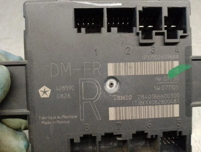 05026596AB modulo elettronico per DODGE JOURNEY 2.0 16V CRD CAT 2008 5092031 - Immagine 2 di 4