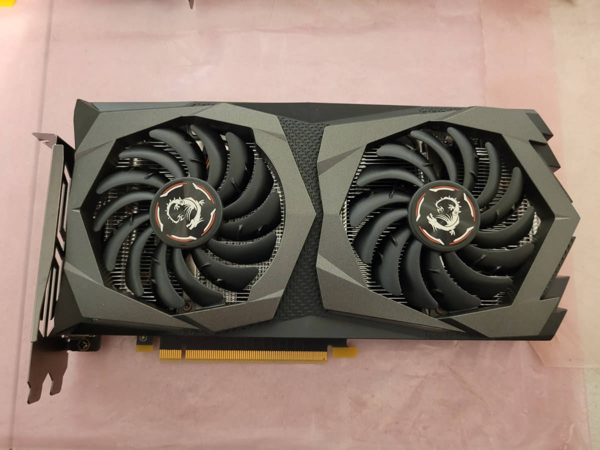 MSI GeForce GTX 1650 D6 GAMING X 4GB GDDR6 Dual Fans Graphics Card